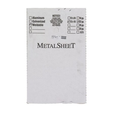 Steelworks 11815 12 x 18 in. Weldable Sheet 5081138